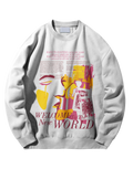 3. Have To Confess Crewneck (White)