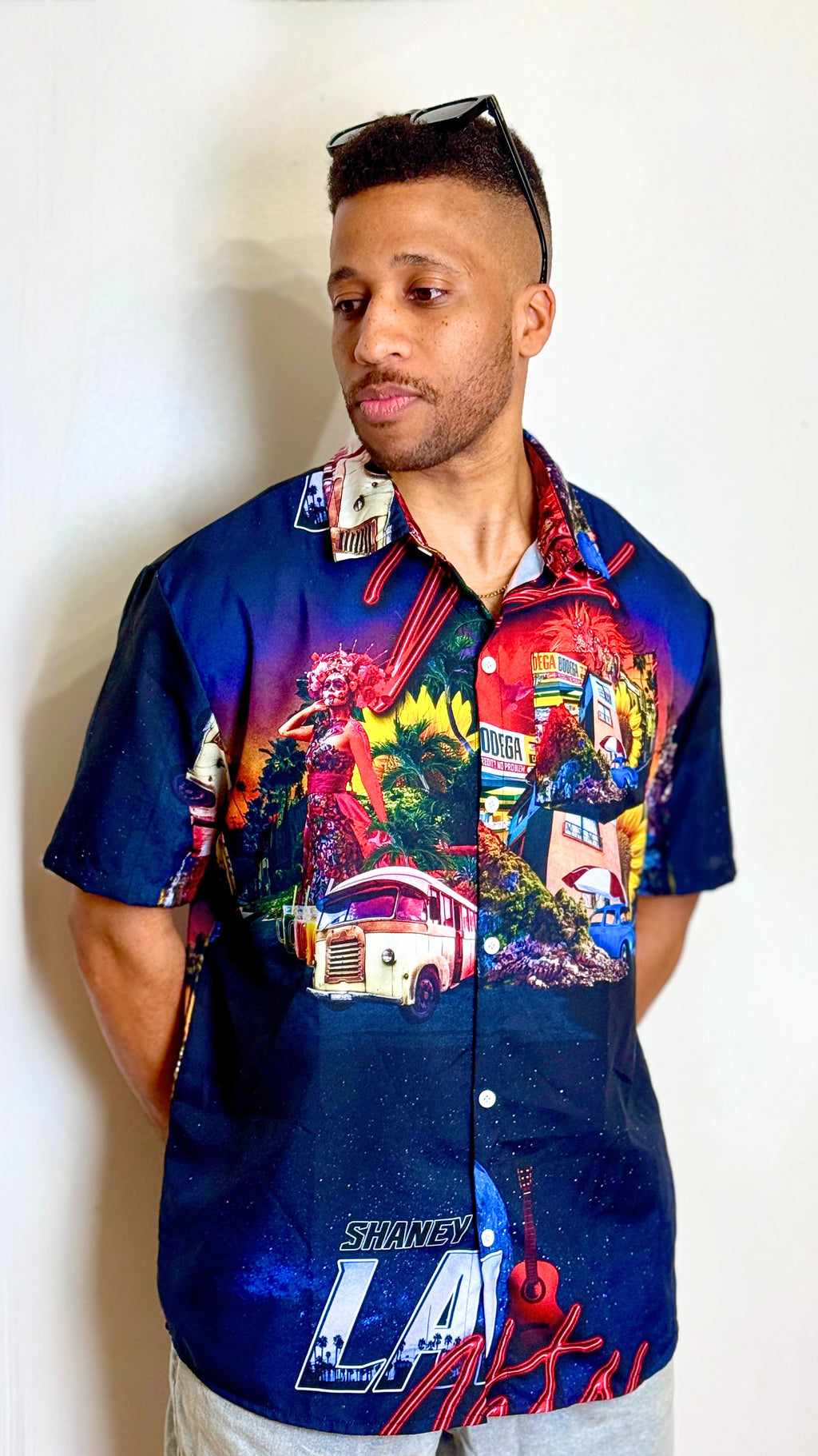 5. Latin Nights Button Up