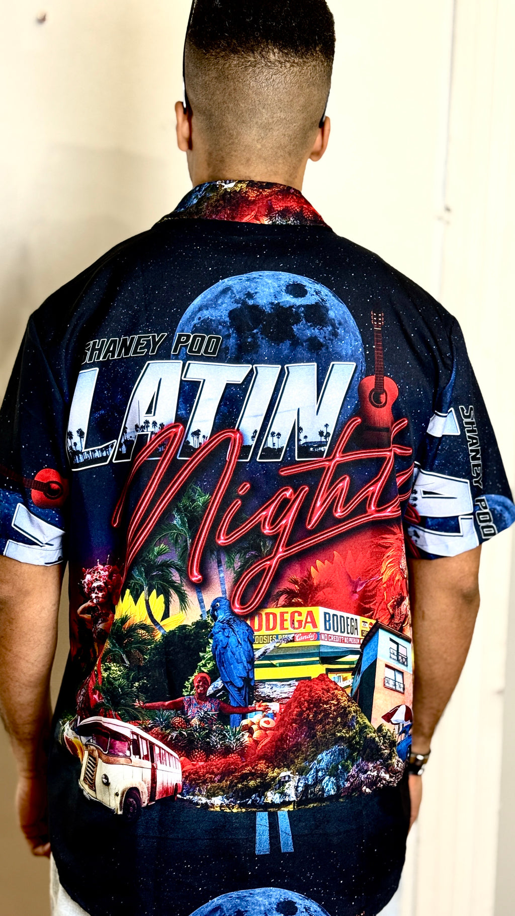 5. Latin Nights Button Up