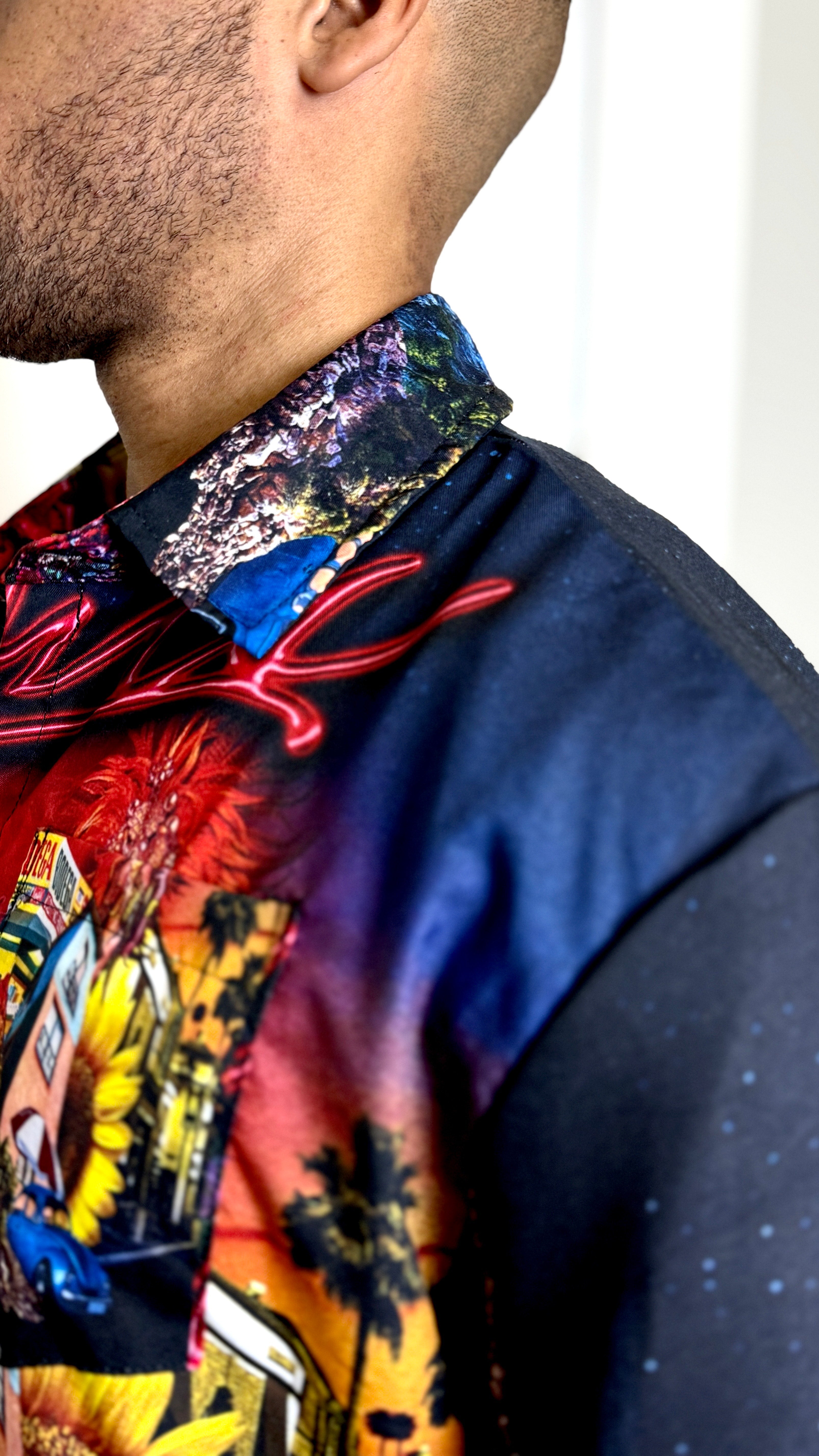 5. Latin Nights Button Up