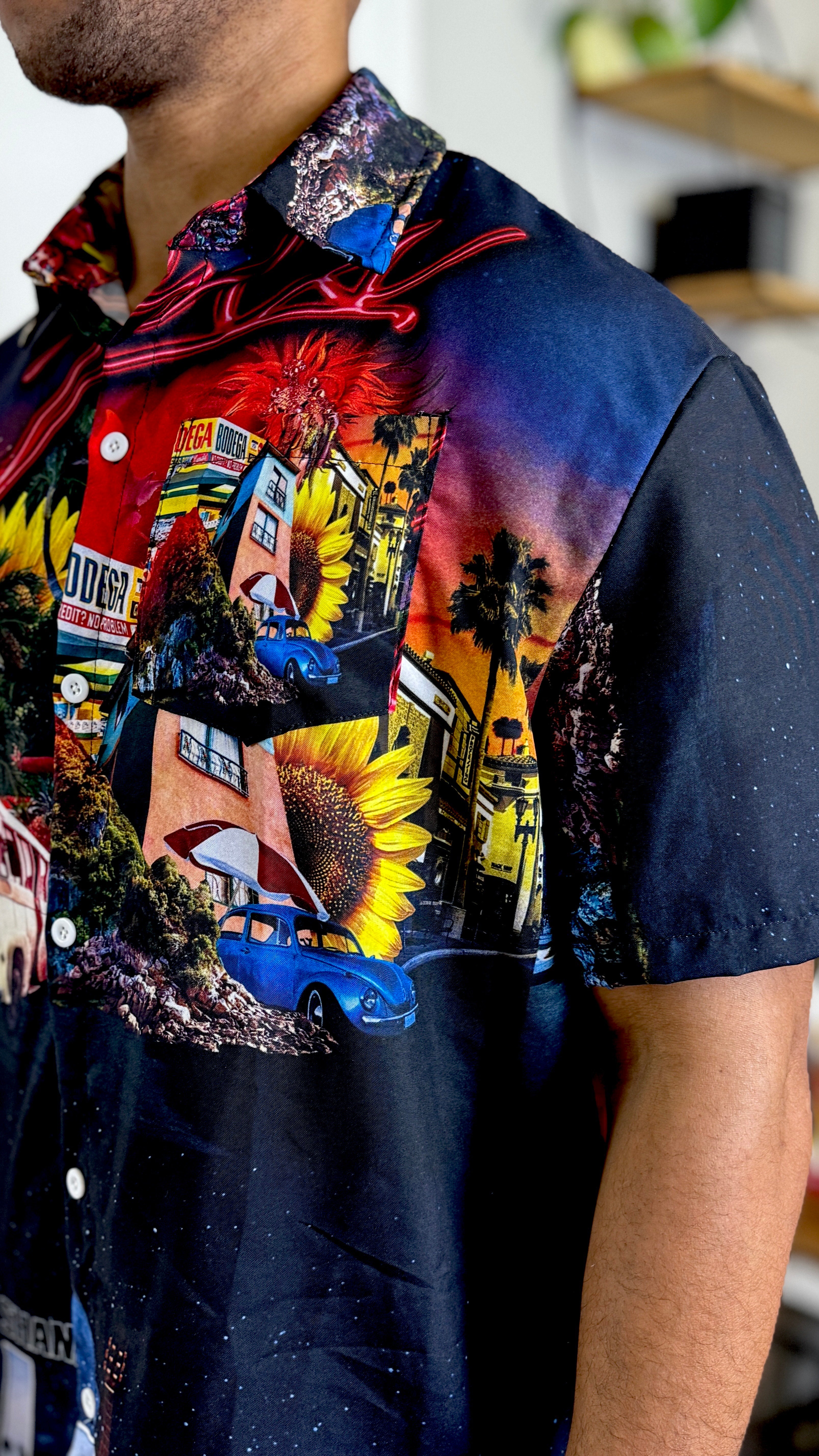 5. Latin Nights Button Up