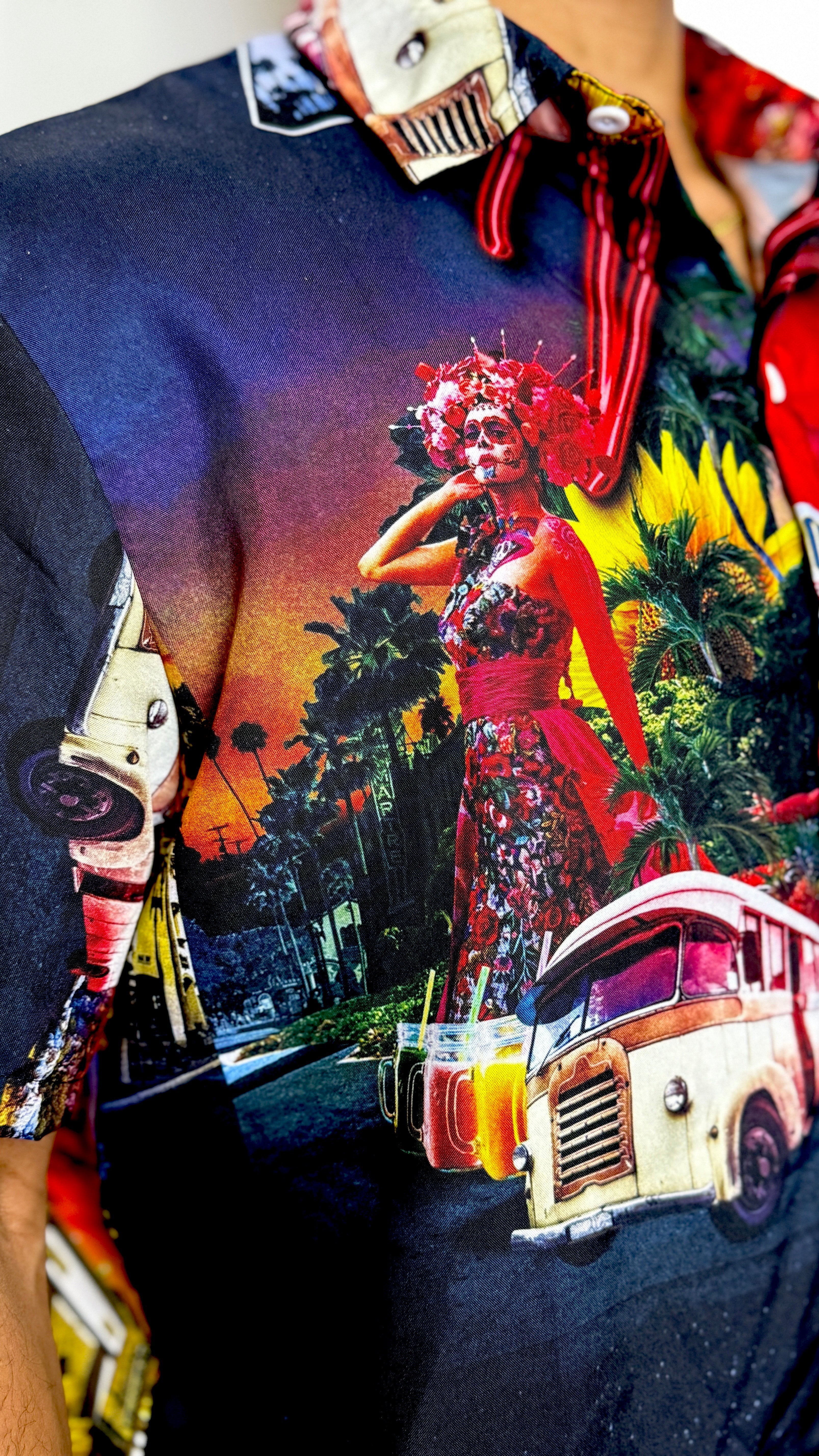 5. Latin Nights Button Up